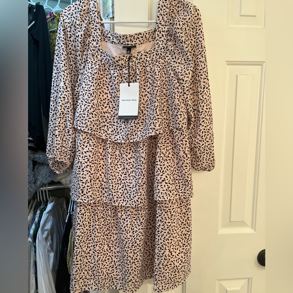 WHO WHAT WHERE Long Sleeve Dress